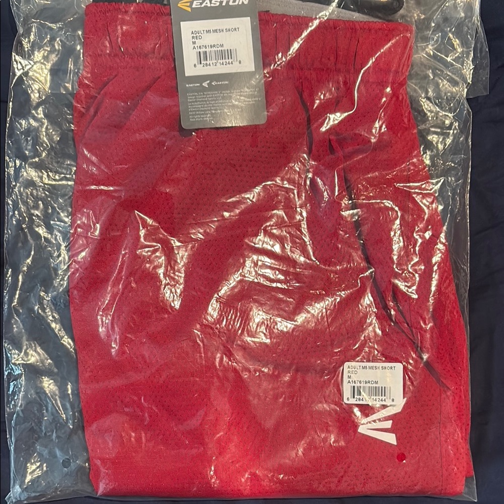 Brand new easton red shorts
